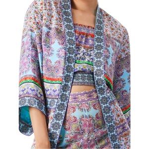 Alice + Olivia Flora Drapey Kimono Robe